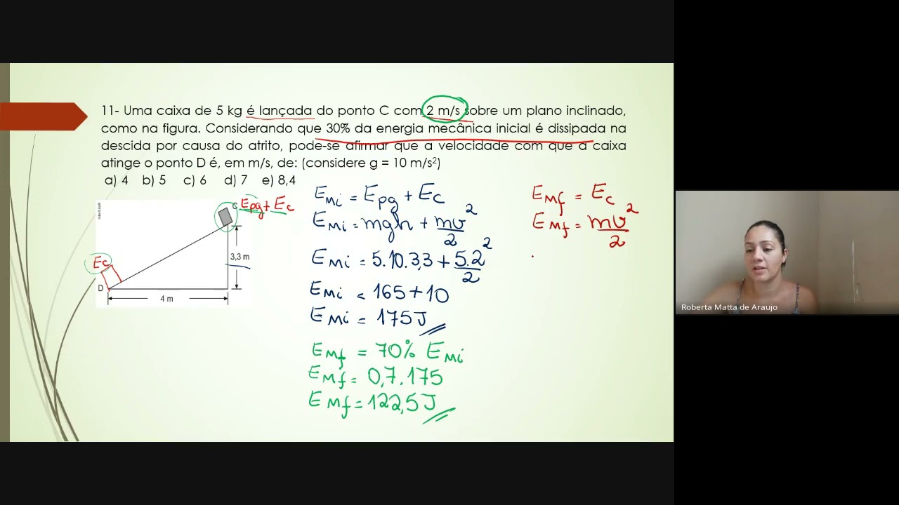 Conservação de energia - parte 3