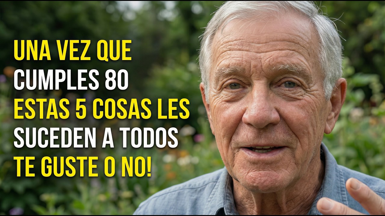 Tengo 83 años... Cuando cumples 80, ESTAS 5 cosas le pasan a todo el mundo te guste o no