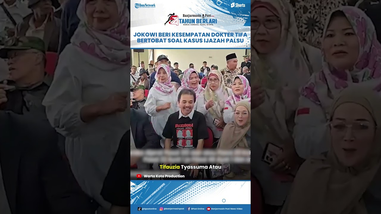 Jokowi Beri Kesempatan Dokter Tifa Bertobat Soal Kasus Ijazah, Tapi Tak Ada Ampunan untuk Roy Suryo