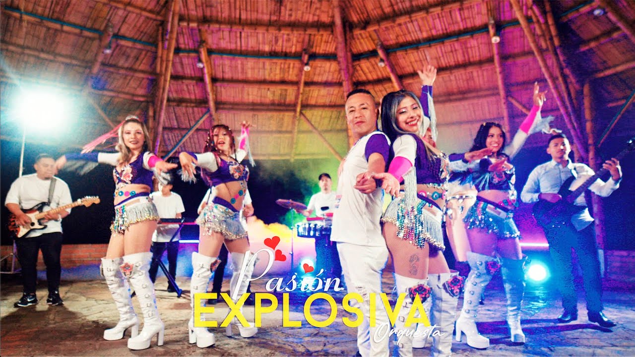 Pasión explosiva Danny Y Daniela - Mosaico Explosivo Así se goza (Video Oficial)2025