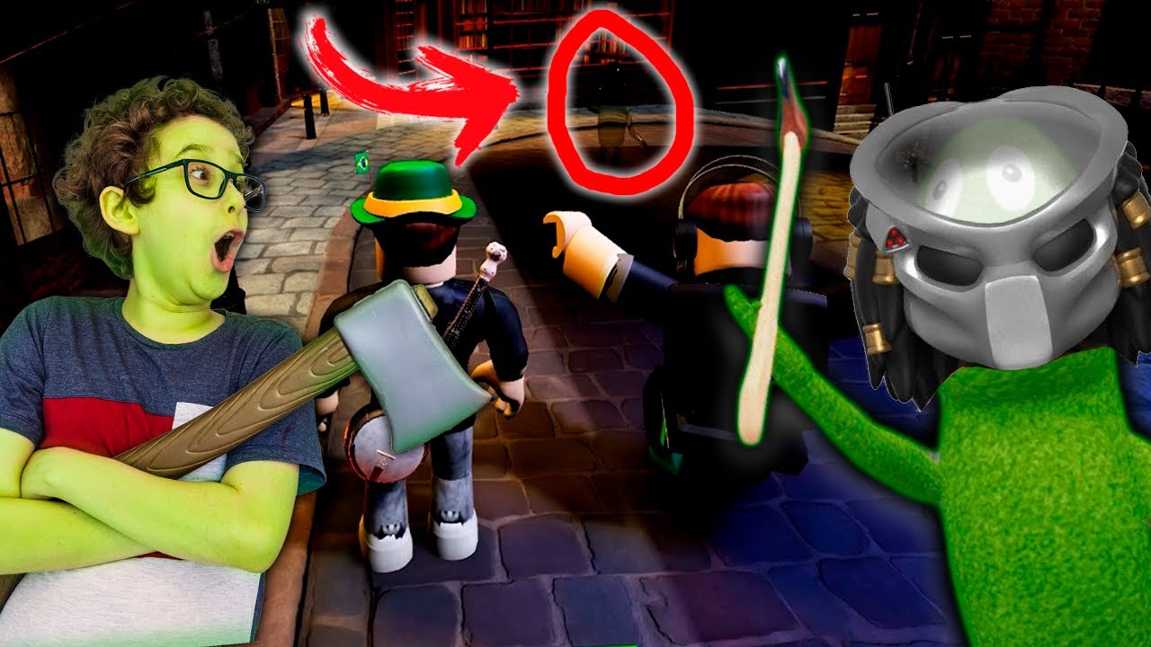 ROBLOX - PAULINHO VIROU O FROGGE PREDADOR NO ESCONDE ESCONDE
