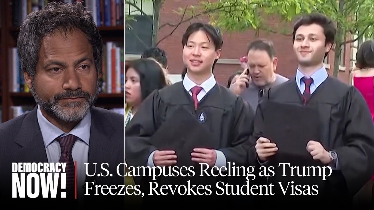 Fear, Repression & Brain Drain: U.S. Campuses Reeling as Trump Freezes, Revokes Student Visas