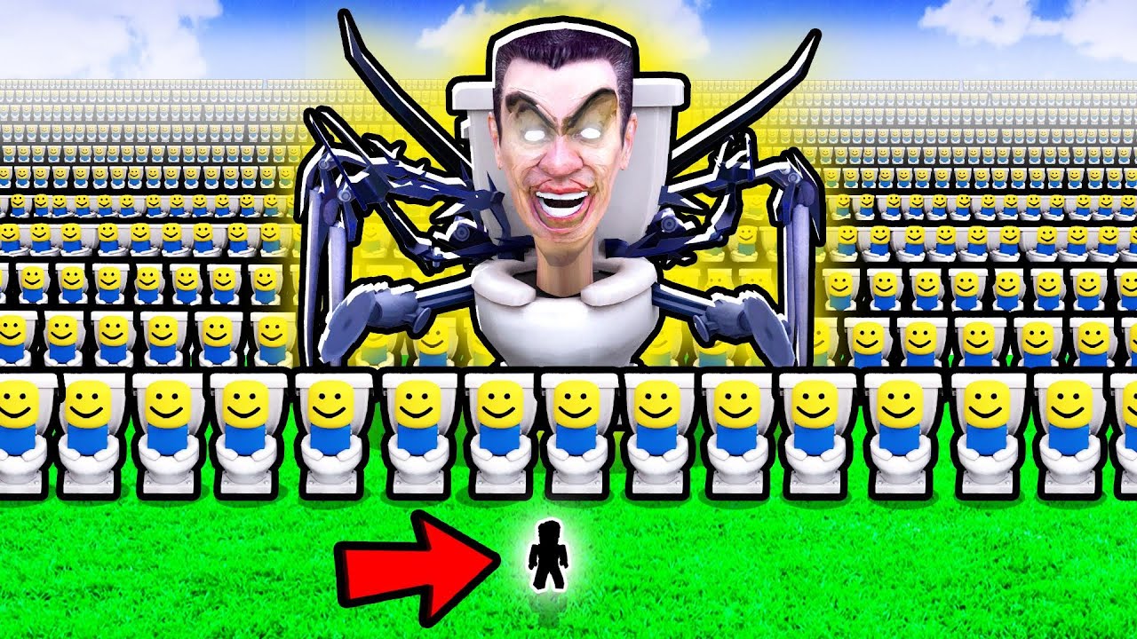 Simulating The BIGGEST SKIBIDI WAR in Roblox