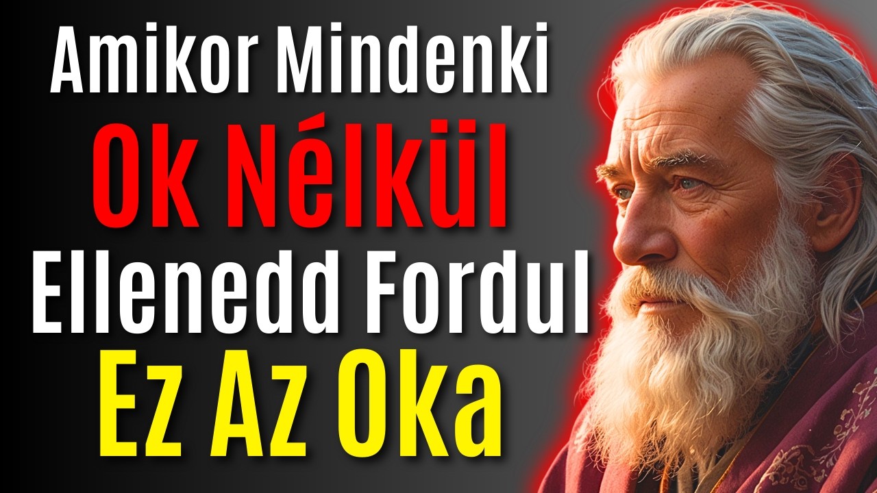 Ha Az Emberek Ok Nélkül Kezdenek Gyűlölni Téged, Ez Az Oka | Sztoicizmus