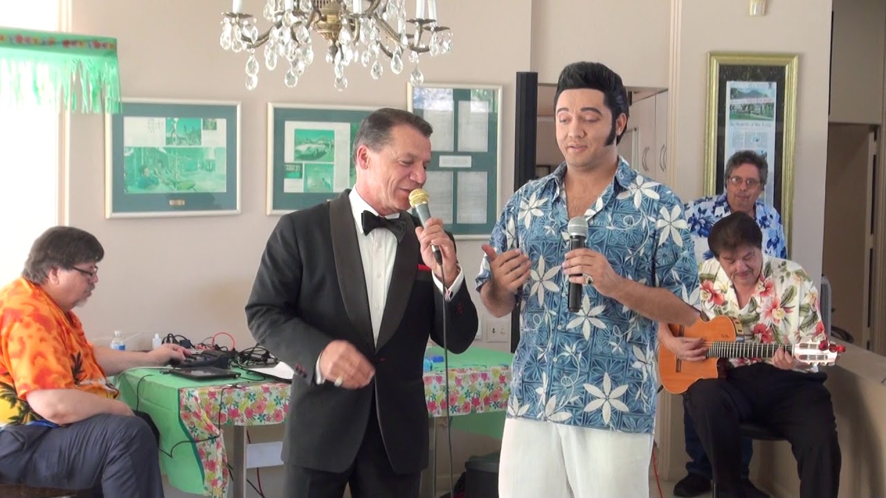 Elvis & Sinatra singing together - cover by Justin Shandor & Nick D'Egidio