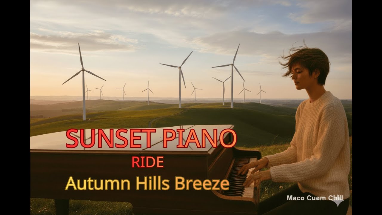 Sunset Piano Ride &ndash; Autumn Windy Hills | Maco Cuem Chill 2025