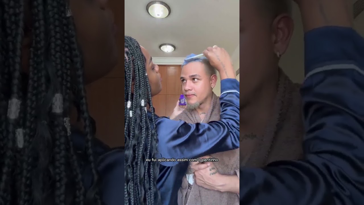 Como matizar o cabelo #nevou