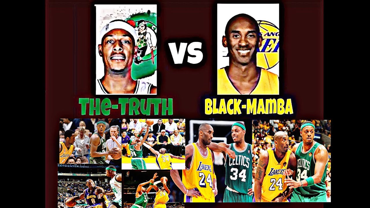 NBA ONE ON ONE - Paul Pierce vs Kobe Bryant 2002-2013