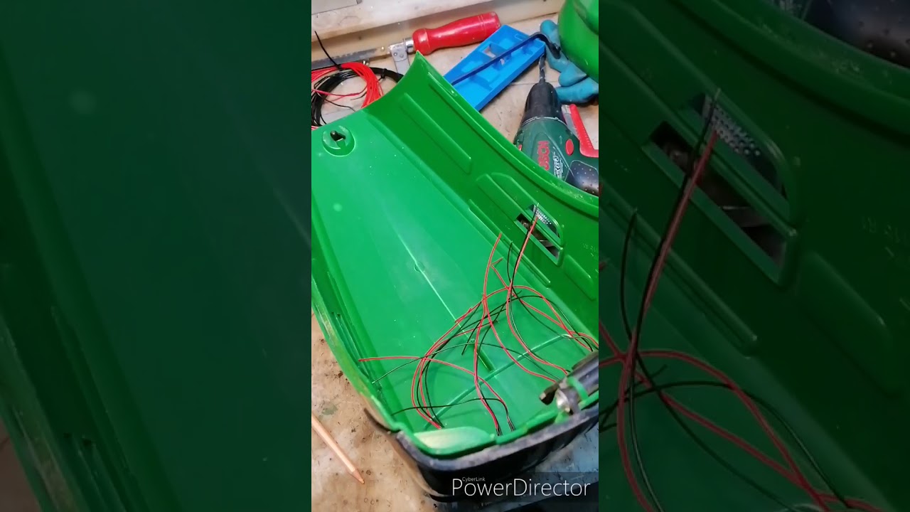 Peg perego ground force Batterie Licht Hupe Rundumleuchte Anleitung