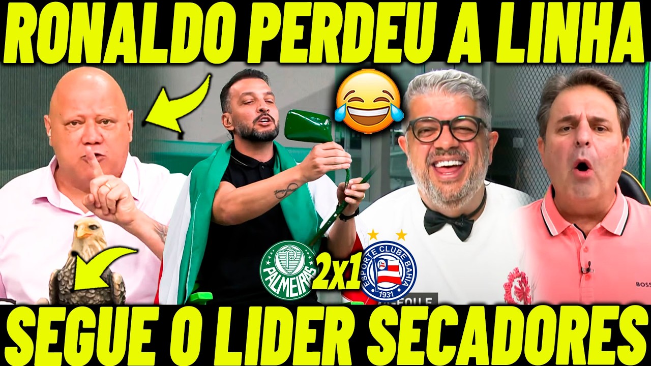 SEGUE O LIDER! RONALDO PERDEU A LINHA NO DEBATE! VERD&Atilde;O DISPARA NA LIDERAN&Ccedil;A!