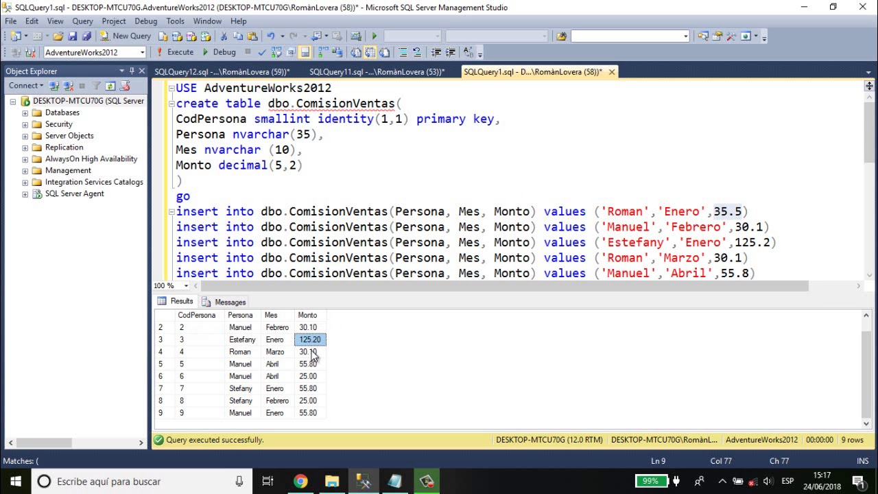 Aprendiendo SQL Server Desde Cero - Funcion Pivot Dinamico