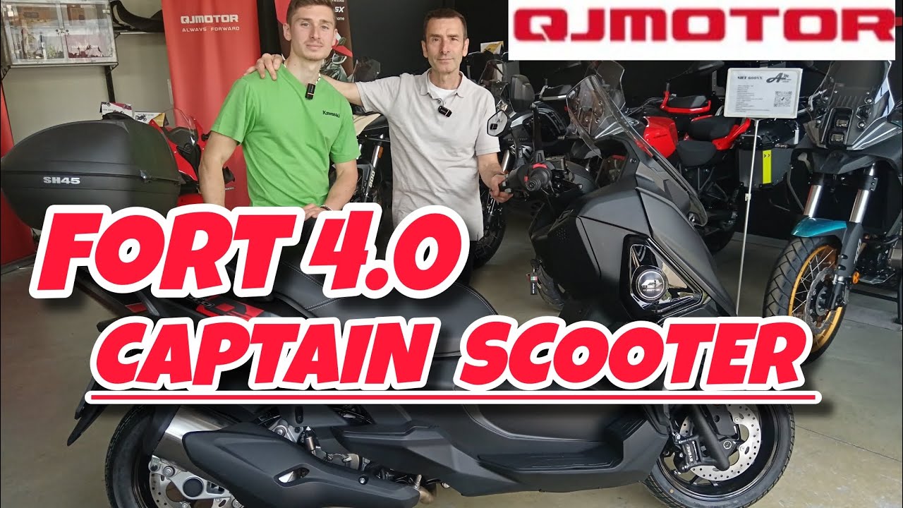QJMOTOR FORT 4.0: IL SUPER SCOOTER. CON AMODEO MOTO SARONNO
