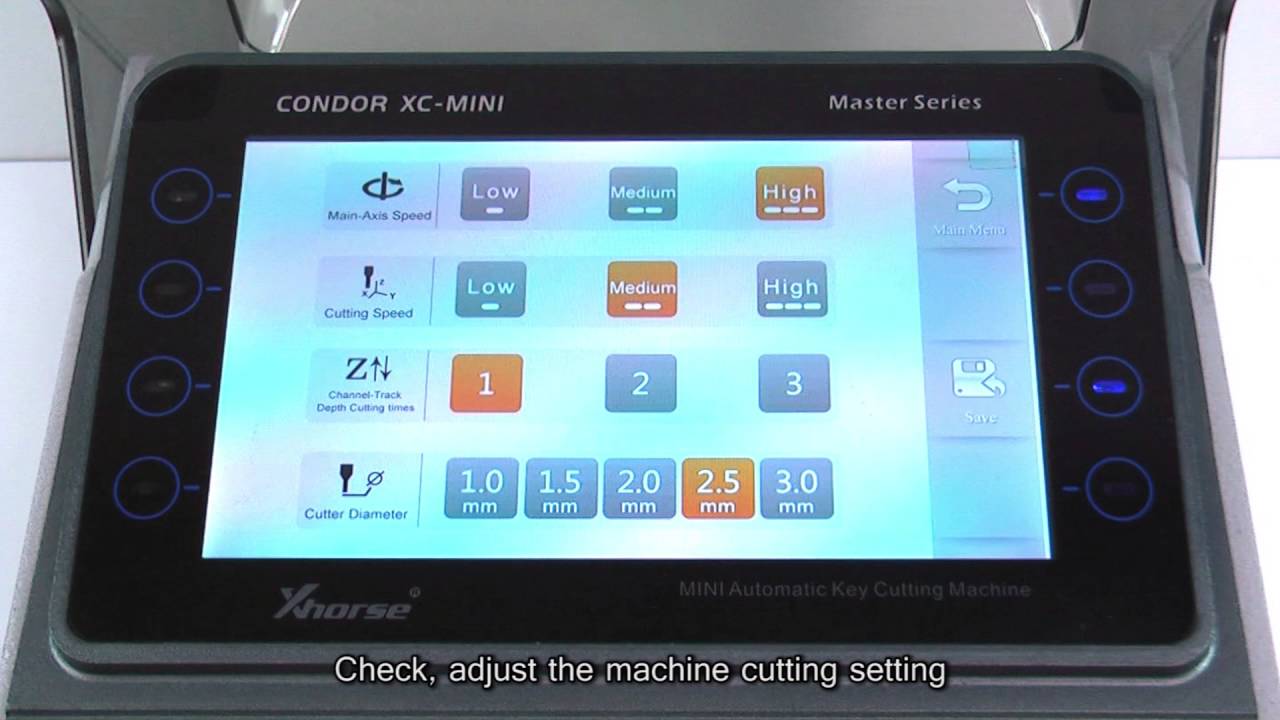 XHorse Condor XC Mini: 2.0 Interface Overview