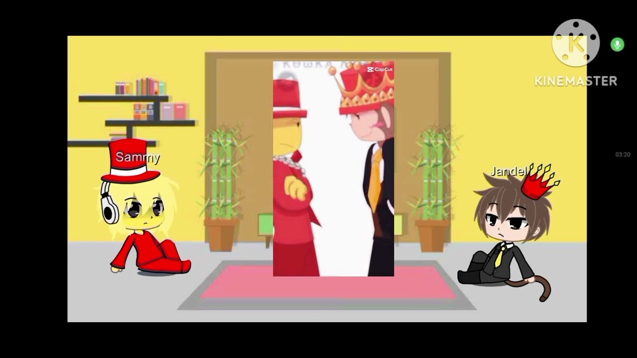 Sammy and Jandel react to ship #edit #samdel #sammy #jandel #roblox 
