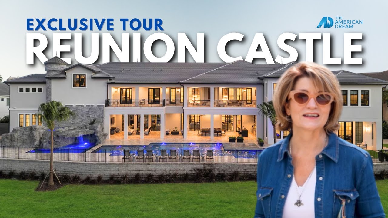 REUNION CASTLE EXCLUSIVE: Tour This Jaw-Dropping 15-Bedroom Luxury Estate | Florida's Masterpiece!