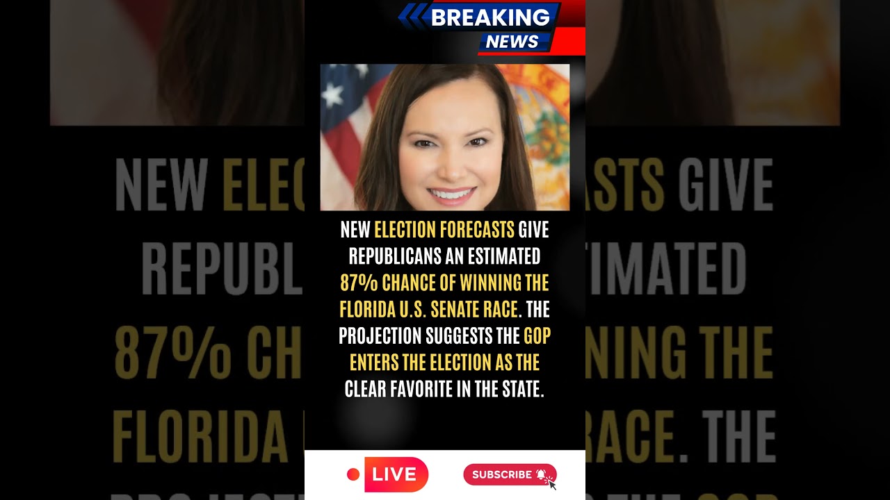 Republicans Heavily Favored in Florida Senate Race