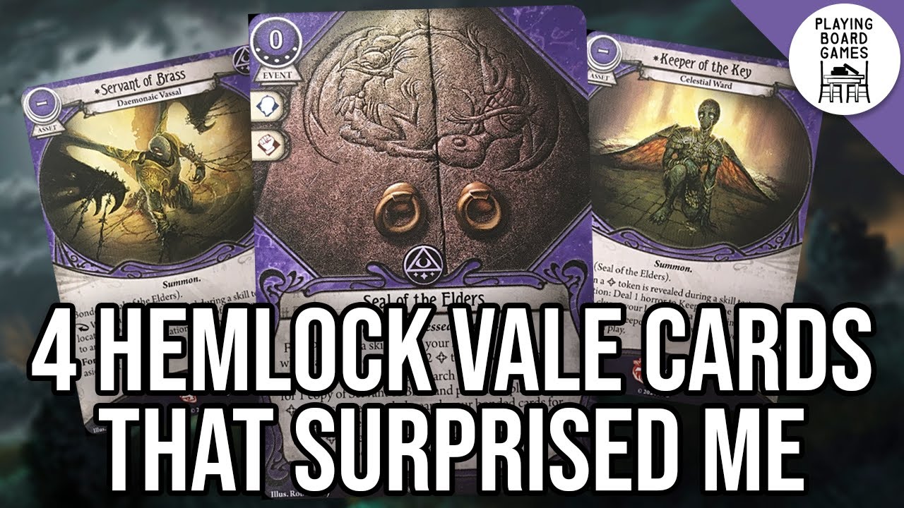 4 Feast of Hemlock Vale Cards That Surprised Me (ARKHAM HORROR: THE CARD GAME)