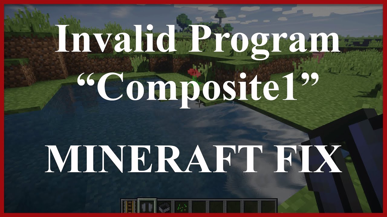 SEUS Minecraft FIX | [Shaders] Error Invalid Program 