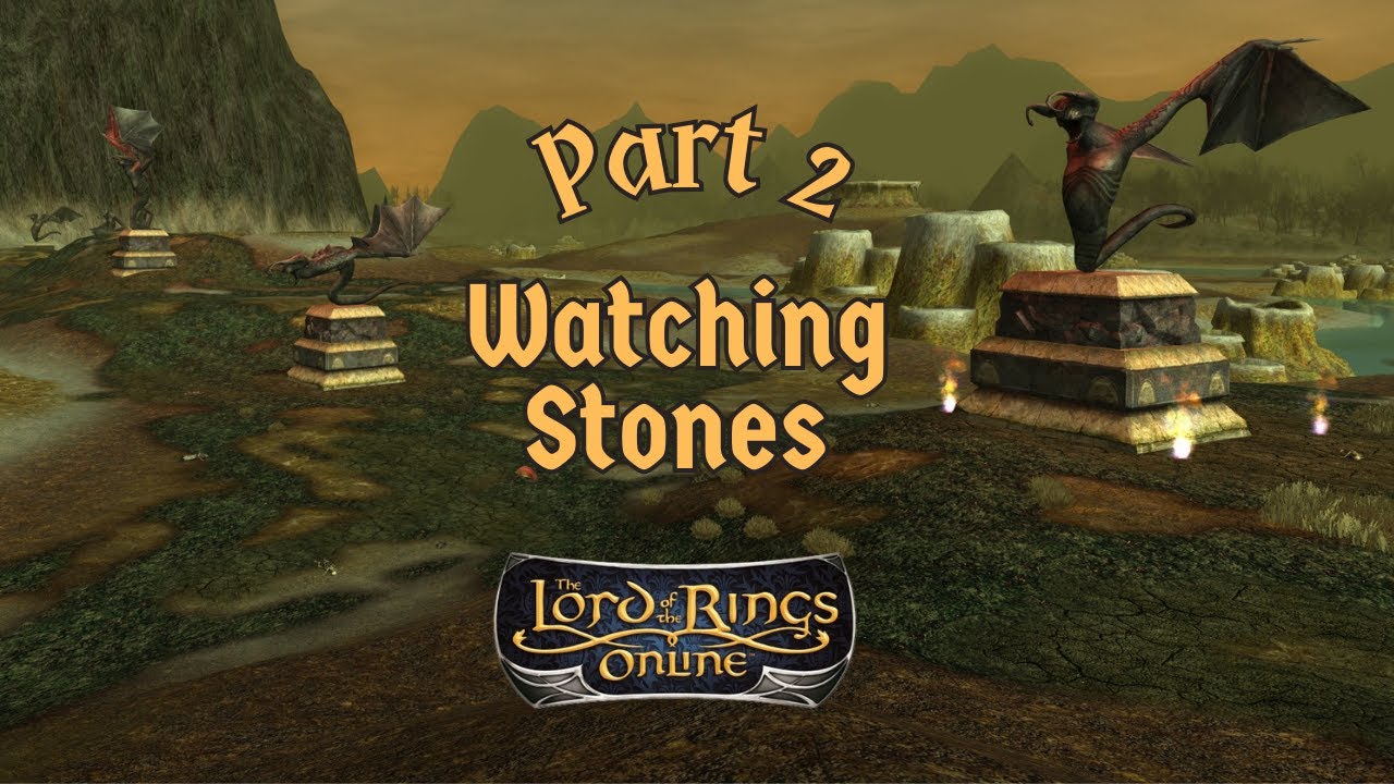 Прохождение региона Ангмар в Lotro | Часть 2: Наблюдательные камни | Геймплей с Хранителем рун | ...