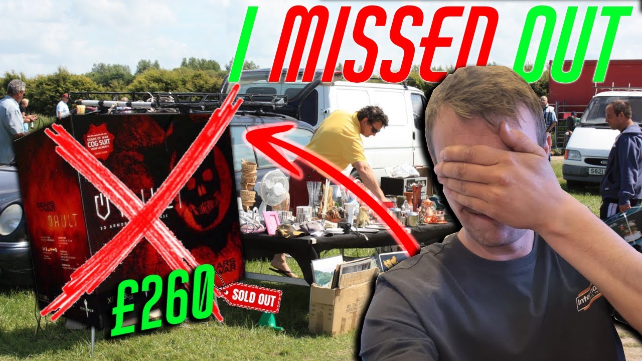 Я упустил два УЛЬТРА РЕДКИХ игровых предмета на распродаже Carboot! Burscough Sunday Carboot