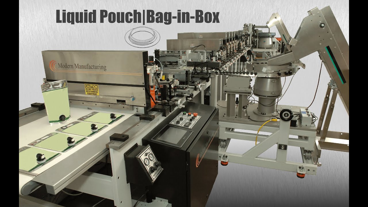 Liquid Pouch Bag-in-Box | Modern Pouch Making Machines