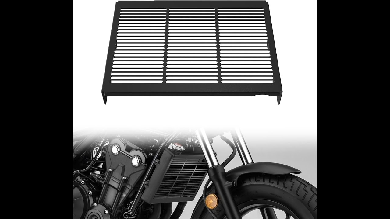 【Strong Protection & Sleek Style】Radiator Grille Guard Protective Cover for CMX300 CMX500 17-24