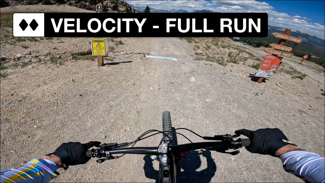 Mammoth Mountain Bike Park 2022: Double Black Diamond/Pro Run: UPPER and LOWER VELOCITY (4K)