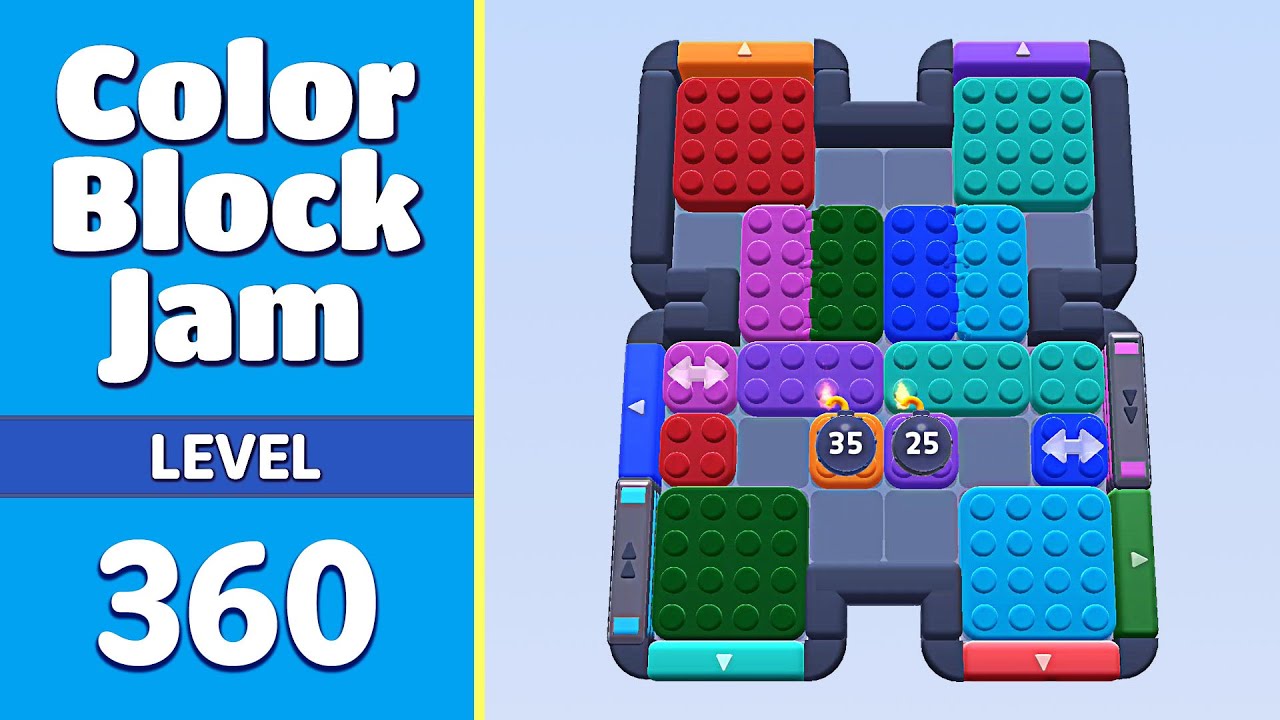 Color Block Jam Level 360 | Every Puzzle Solved! 🎯