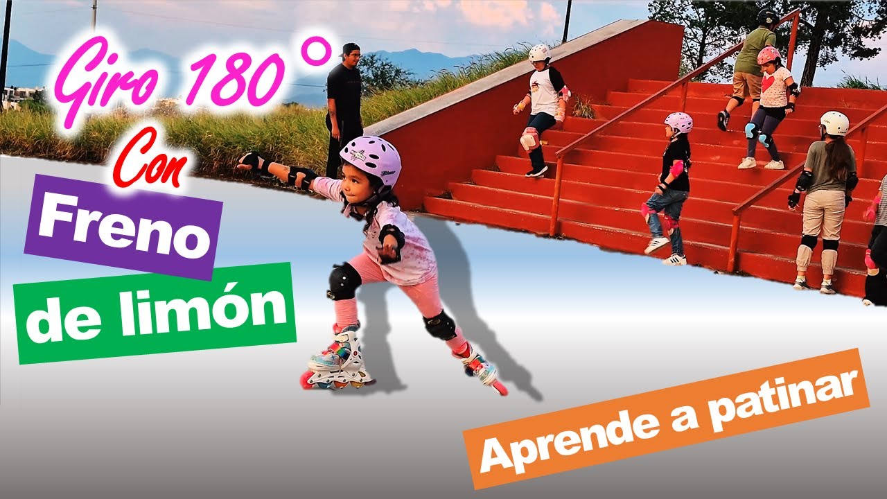 Aprende a patinar | Giro 180° con Freno de Limón