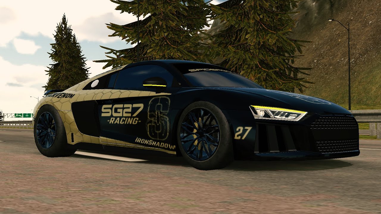Designing an Audi R8 Racing Livery