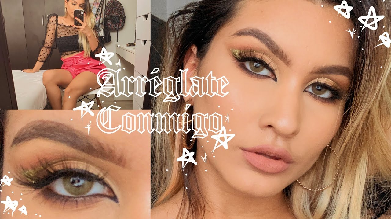 ARREGLATE CONMIGO PARA HOY 24 !!! MAQUILLAJE, OUTFIT - Manuela Giraldo