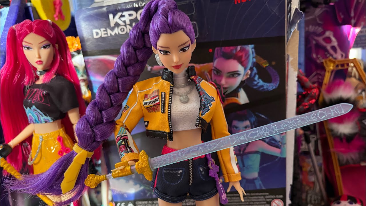 MATTEL K-POP DEMON HUNTERS RUMI &ndash; JAK TO SIĘ ROBI: RECENZJA LALKI + UNBOXING!