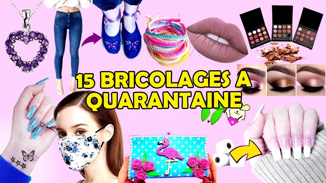 15 choses à faire quand on s'ennuie à la maison - clous, tatouages, maquillage et autres bricolages