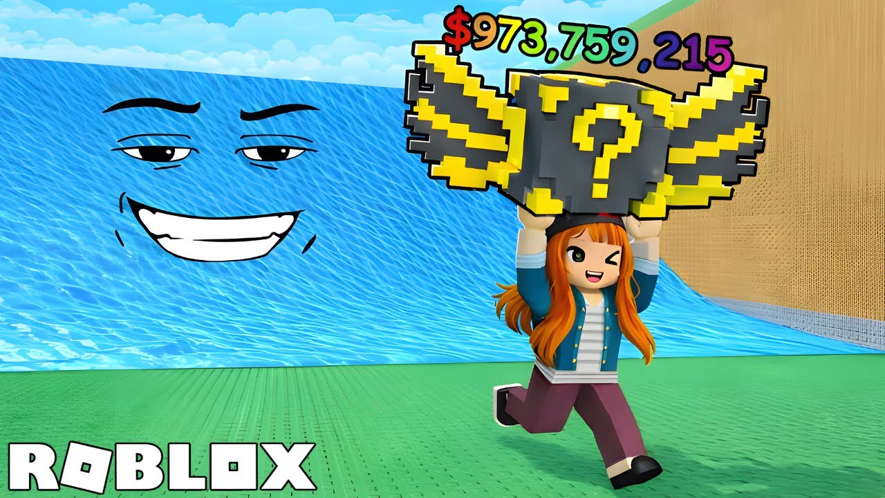 Escape Tsunami But For Lucky Blocks...