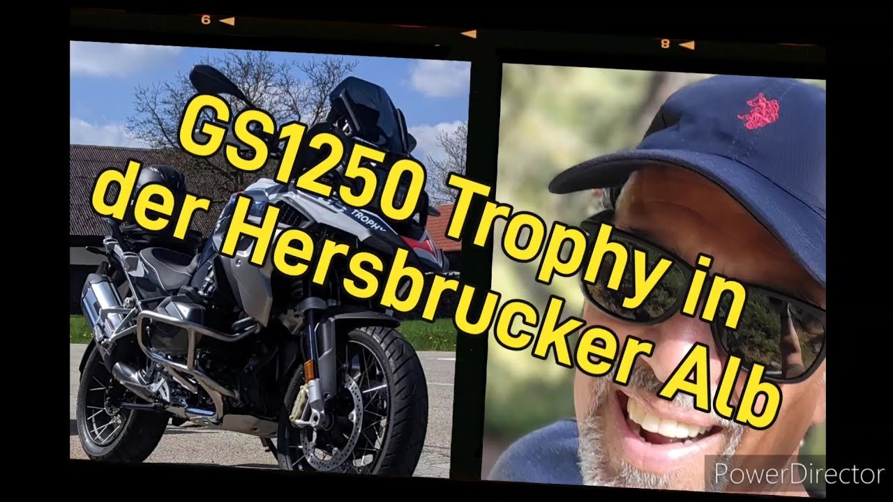 GS 1250 Trophy auf Tour durch die Hersbrucker Alb und Fränkische Schweiz