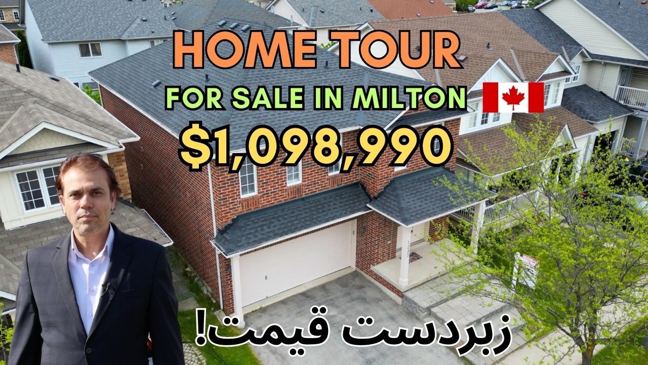 Home Tour | Detached House With Swimming Pool, For Sale in Milton, ON | Asking: $1,098,990