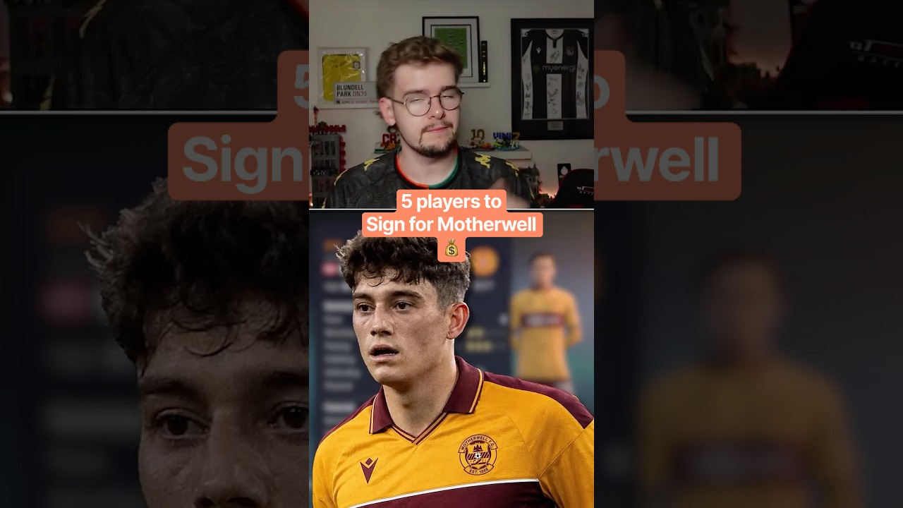 5 игроков для &laquo;Мотеруэлла&raquo;, которых стоит ПОДПИСАТЬ! #fc26 #fifa #motherwell