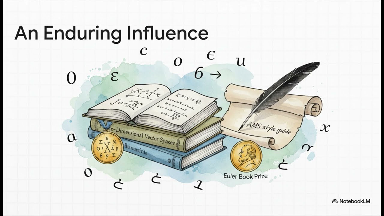 ®️ От отказа от философии до легенды математики: история Пола Халмоша