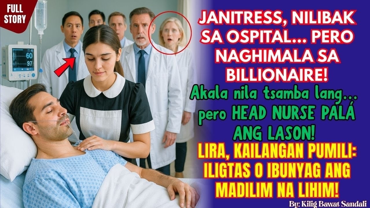 Bilyonaryo 20 Doktor HINDI NAKAPAGLIGTAS PERO Ang Janitress ANG NAG SALBA AT ANG LIHIM SA LIKOD NITO