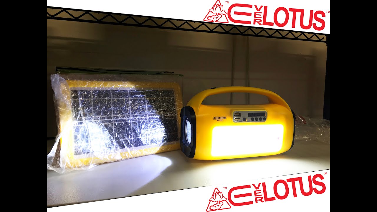 Everlotus Solar Lighting System S3-1277: The LightBar