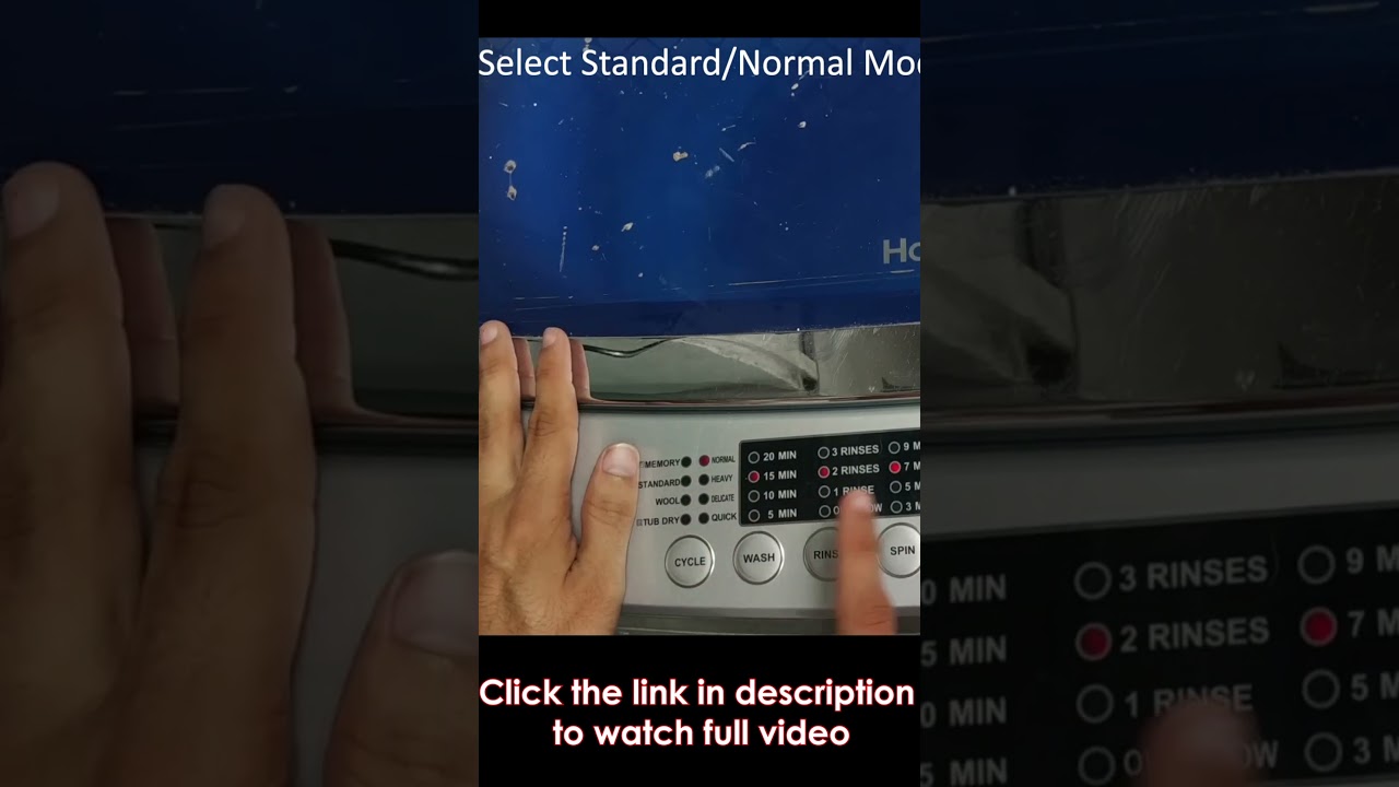 How to apply Neel in automatic washing machine - Liquid blue in washing machine - AWM