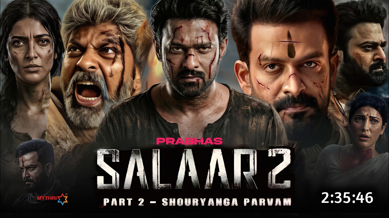 Salaar 2 Full Movie Hindi Dubbed 2026 Latest Trailer | Prabhas New Movie | Shruti H | South Movie