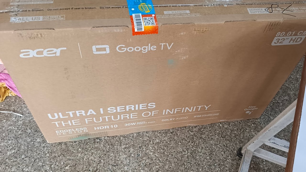 Acer Ultra I Series 80 cm (32 inch) HD Ready LED Smart Google TV 2025 Edition #acer #tv #4kgoogletv 