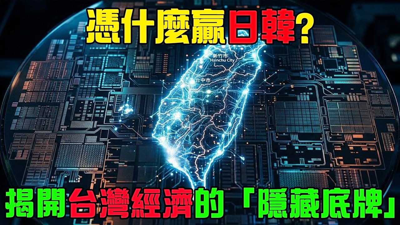 台灣憑什麼人均GDP超車日韓？一座海島竟「綁架」全球半導體！連老美都忌憚的隱藏制度基因曝光！#臺灣 #台積電 #台灣經濟 #人均gdp