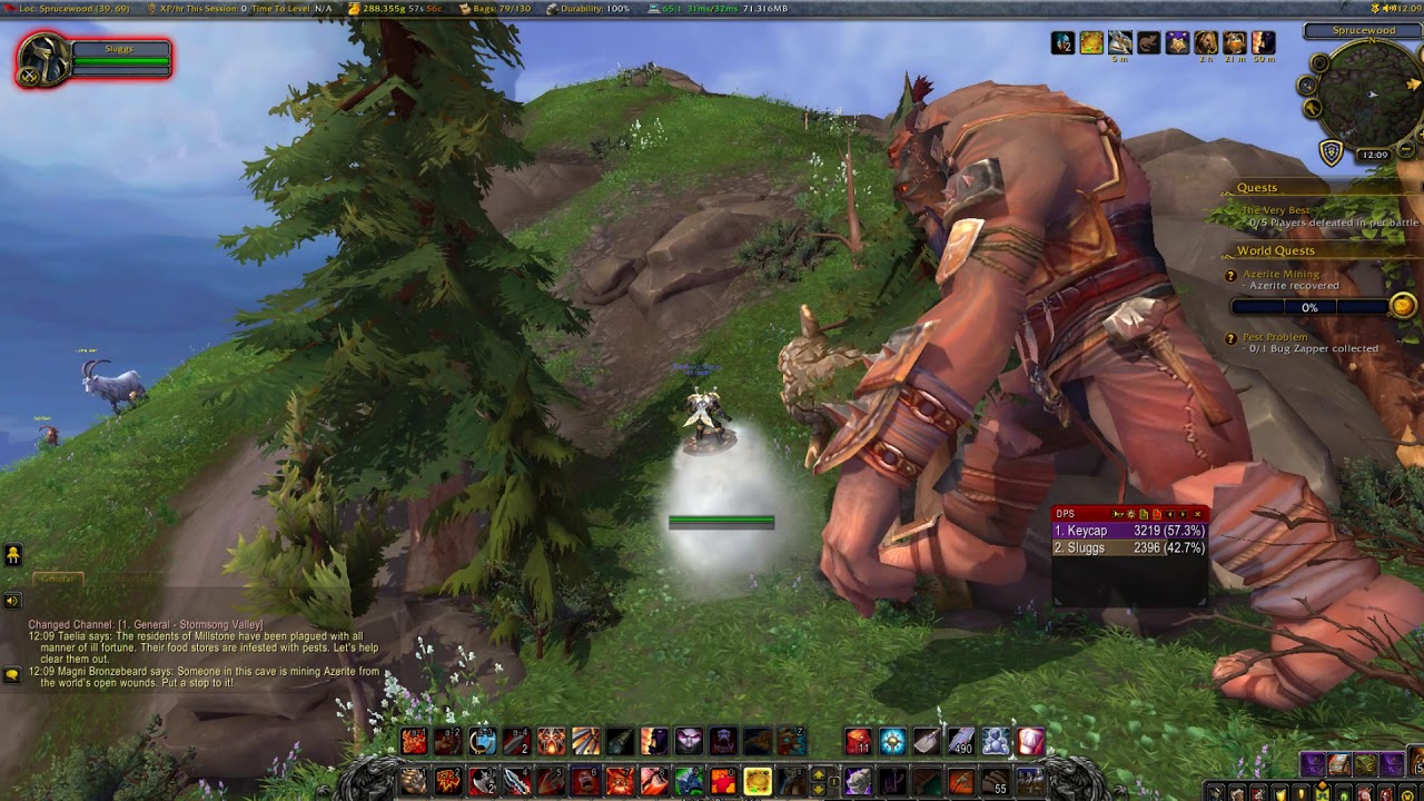 WoW BFA Pet Battle -- Bristlespine strategy + shortcut