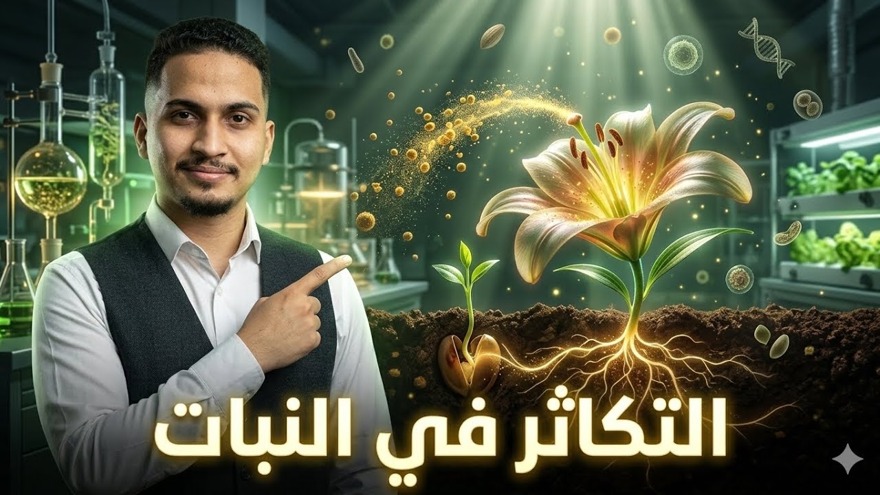 الوحدة الرابعة / التكاثر في النبات - د.سعد العكاري 
