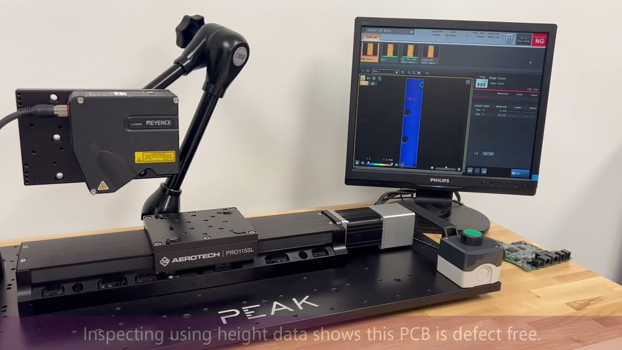 PM-1 Stage and LJ-X PCB Demo