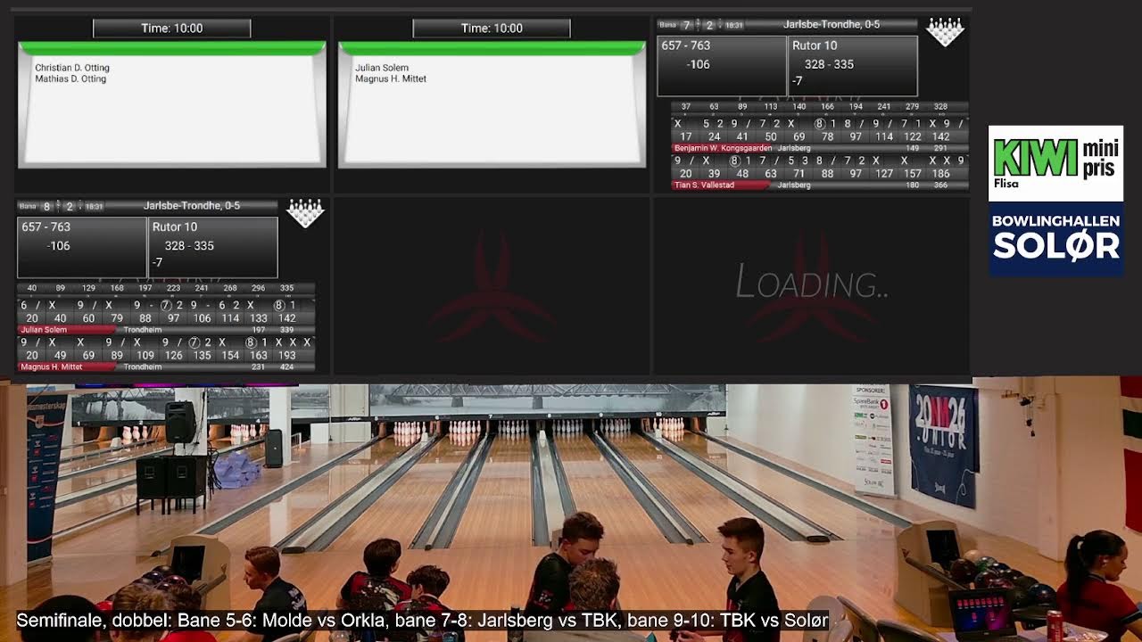 Se LIVE fra NM Junior 2026, semifinale dobbel - lørdag 24.01 kl.18.00