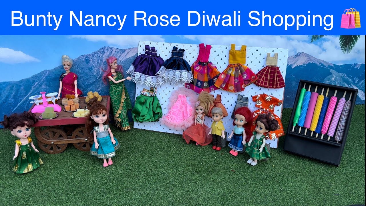 Bunty Nancy Rose Diwali Shopping 🛍 #chintu #classicminifood #diwali #shopping