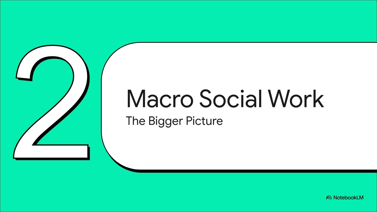 Macro Social Work